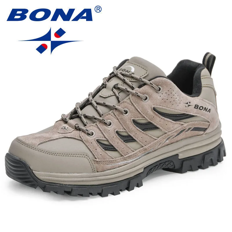 Top Trends: BONA 2023 New Designers Outdoor High-quality Jogging Walking Shoe Mansculino Non-slip Wear-resistant Breathable Hiking Shoes Men Shoppable Styles - Image 4