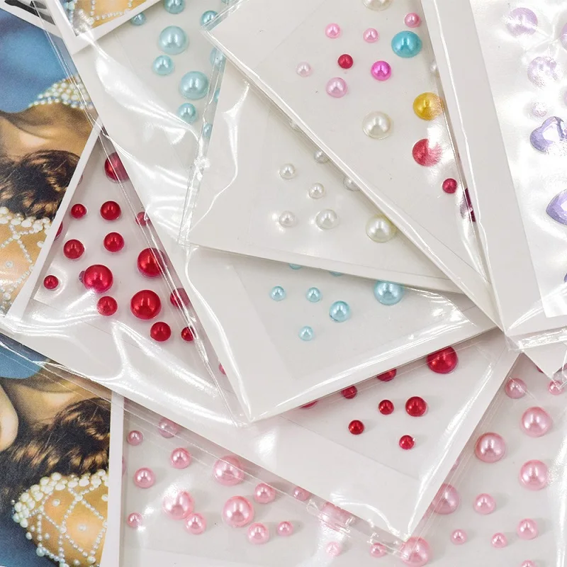 Top Trends: New Rhinestone Face Sticker Glitters Face Crystals Jewels Festival Makeup Diamonds Freckles Stickers Accessories Gems Shoppable Styles - Image 5