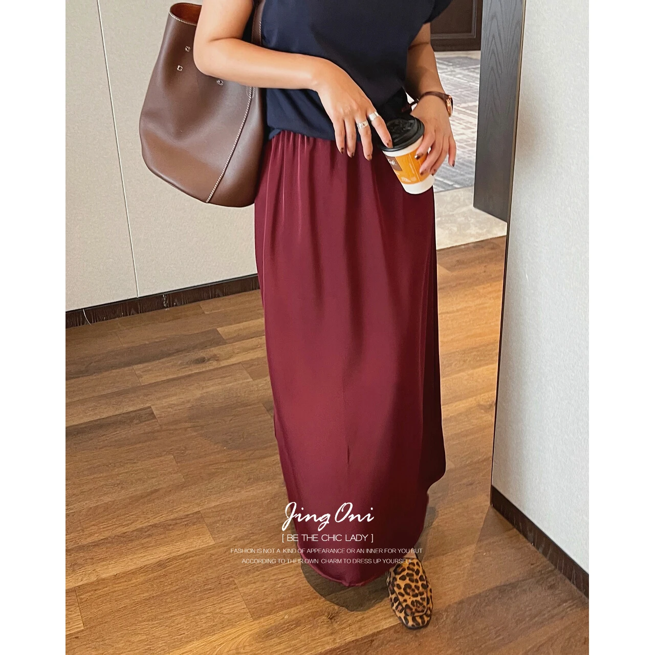 Top Trends: Long Skirt Fashion Woman 2023 Y2K Clothing Summer Vintage Korean Style Elegant Maxi Tulle High Waist Satin Luxury New Shoppable Styles - Image 3