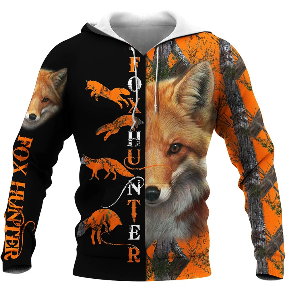 Top Trends: Women / Man Sweatshirt Homme Hoody Men Hooded Cute Fox Pattern 3D Printed Casual Pullovers Animal Long Sleeve Autumn Winter Clothe Shoppable Styles