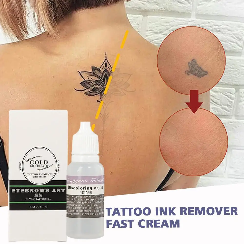 Top Trends: Painless Pigment Fading Agent Tattoo Ink Remover Fast Correction Cream Texture Remover Supplies Tattoo Tattoo Smooth Serum L7Q8 Shoppable Styles