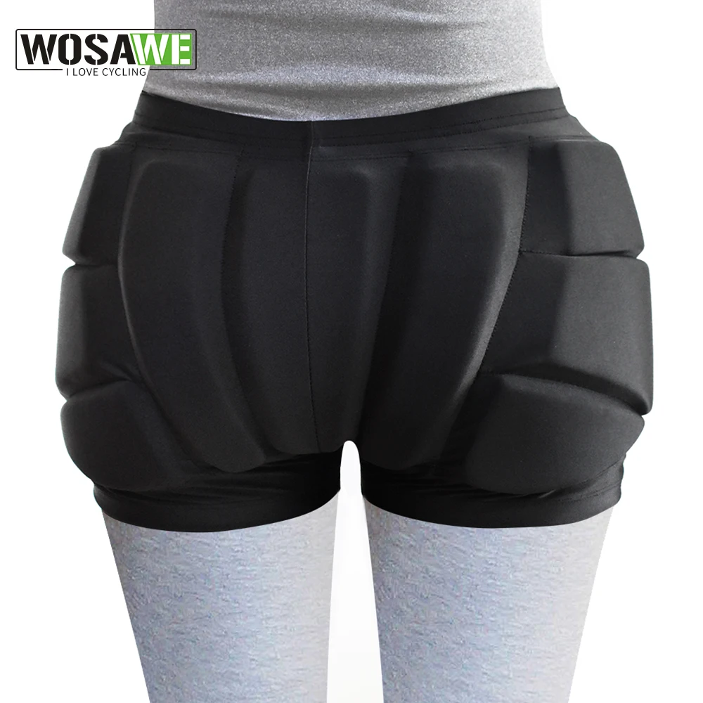 Top Trends: WOSAWE EVA Pad Snowboard Hip Protection Shorts Kids Adult Ski Roller Skating Hockey Riding Cycling Protective Butt Bicycle Short Shoppable Styles