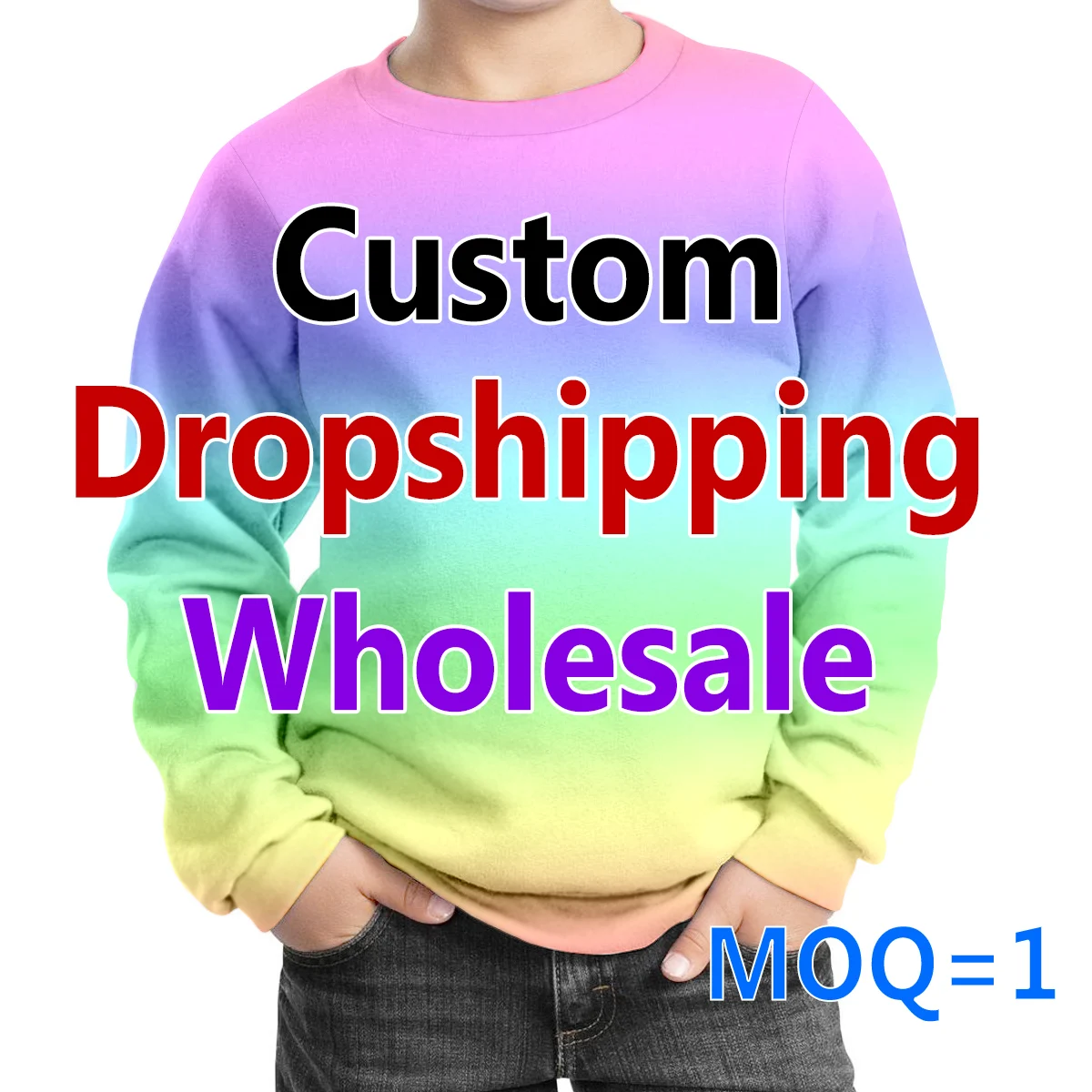 Top Trends: Children Sweatshirts Summer Sublimation 3D Print Custom Girls DIY Sweatshirt Fashion Kids Clothes Boys Pullover Drop Shipping Shoppable Styles