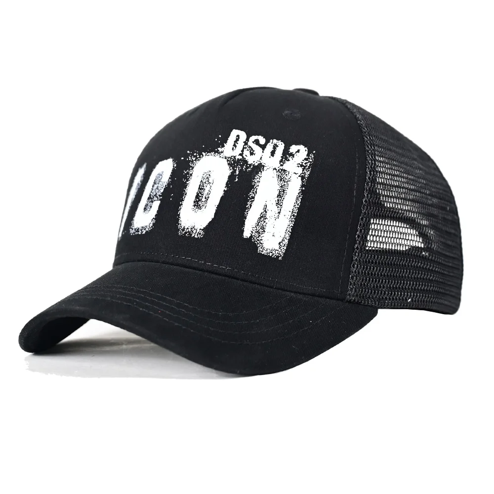 Top Trends: DSQ2 Baseball Caps Men Women High Quality Printing ICON DSQ2 Letters Design High Quality Mesh Hat Trucker Snapback Cap Dad Hats Shoppable Styles