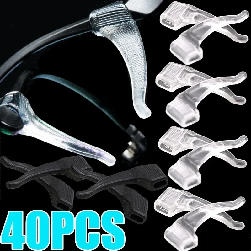 Top Trends: Silicone Anti-slip Ear Hook Glasses Leg Ears Sleeve Bracket Fastener Clear Eyeglasses Accessories Grip Anti-fall Eyewear Holder Shoppable Styles