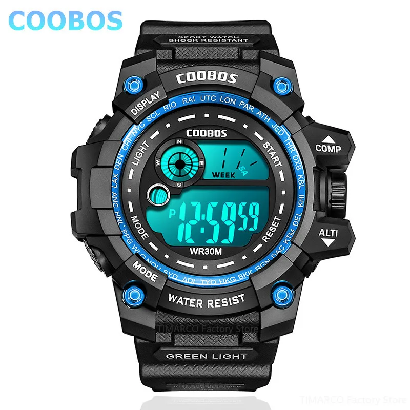 Top Trends: 2022 Digital Watch For Men Sport Multifunction Military Wrist Watches Man Waterproof LED Luminous Electronic Clock Reloj Hombre Shoppable Styles