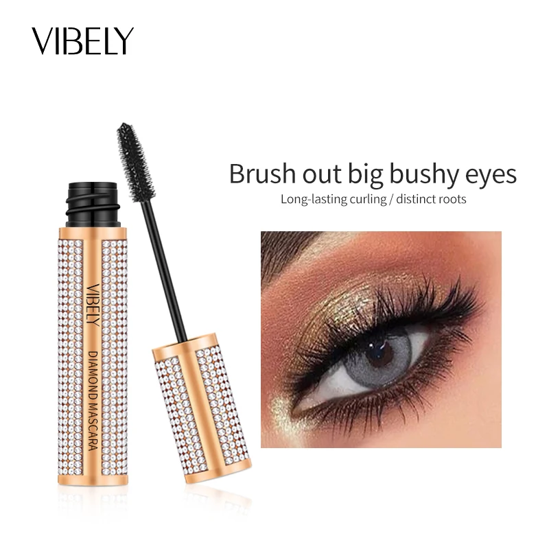 Top Trends: VIBELY 4D Silk Fiber Eye Lash Mascara Extension Effect False Eyelash Waterproof Lengthening Mascara Extra Volume Bulklash Makeup Shoppable Styles - Image 5