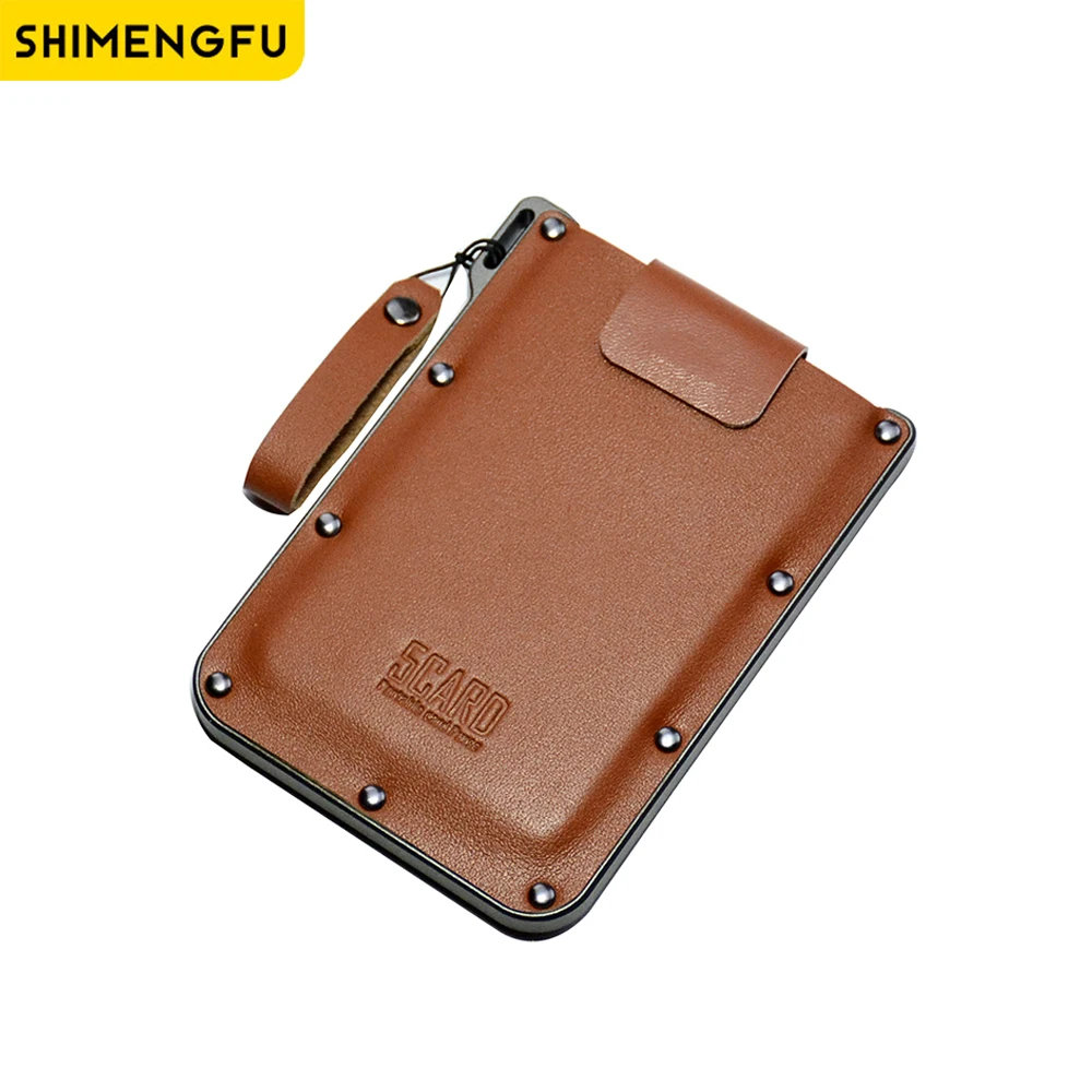 Top Trends: Genuine Leather Card Wallet Short Multi-card Card Holder Money Credit Card Cover Mini Purse For Women Gift Card Holder Shoppable Styles