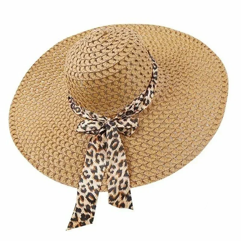 Top Trends: Korean Version Of Beach Hat Women Summer Hats Wide Brim Straw Hollowed Out Cap Floppy Fold Foldable Sun Visor For Girls Shoppable Styles