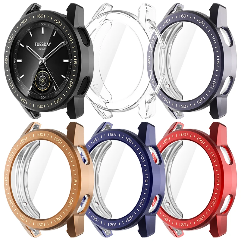 Top Trends: Case For Xiaomi Watch S3 Soft TPU Anti-Scratch Protector Shell All-around Bumper Protective Cover For Mi Watch S3 Accessories Shoppable Styles