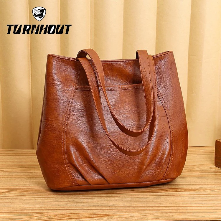 Top Trends: Luxury Retro Leather Handbag Ladies Shoulder Tote Bags For Women Large Capacity Crossbody Bag Fashion Brand Top Bags Shoppable Styles