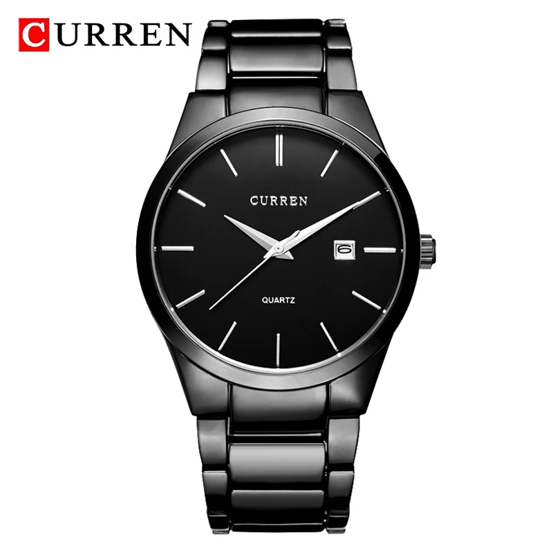 Top Trends: CURREN Top Brand Luxury Fashion Simple Men Watches Slim Steel Strap Waterproof Watch For Man Quartz Business Watch Clock 8106 Shoppable Styles