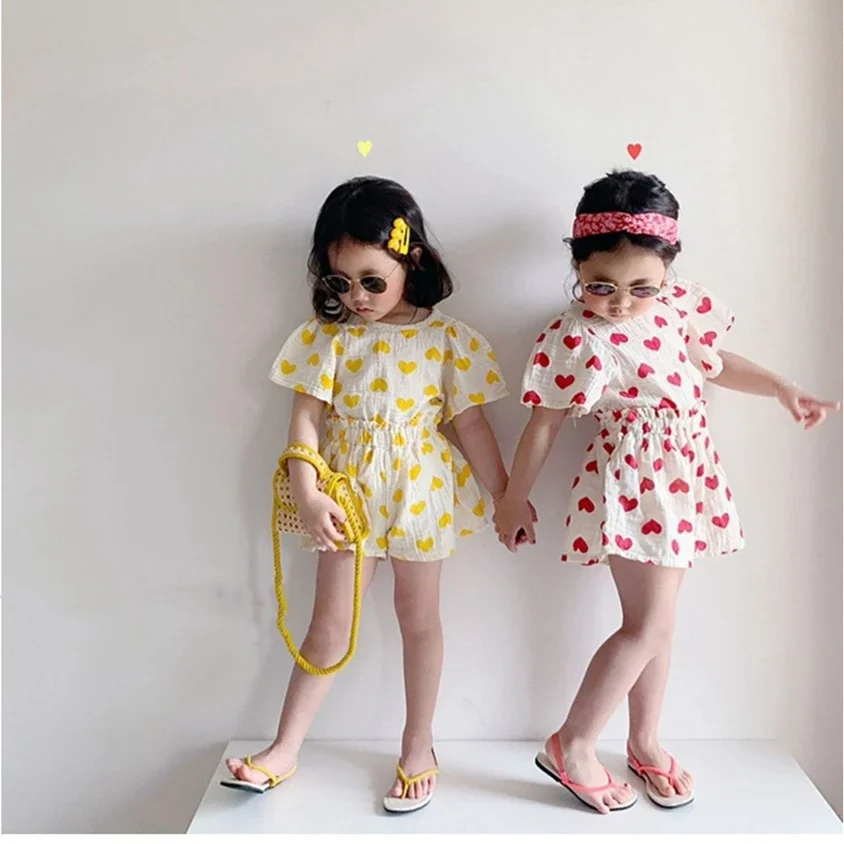 Top Trends: Baby Girl Clothes Set Summer Kids Outfits Infant Girls 2 Piece Set Toddler Boy Clothing Cotton Homewear Pajama Suit Shoppable Styles