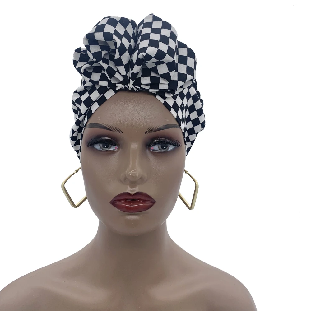 Top Trends: New Floral Printed Bohemian Women Turban Cap Ladies Headwrap Beanies Muslim Headscarf Bonnet Female Head Wraps Turbante Mujer Shoppable Styles