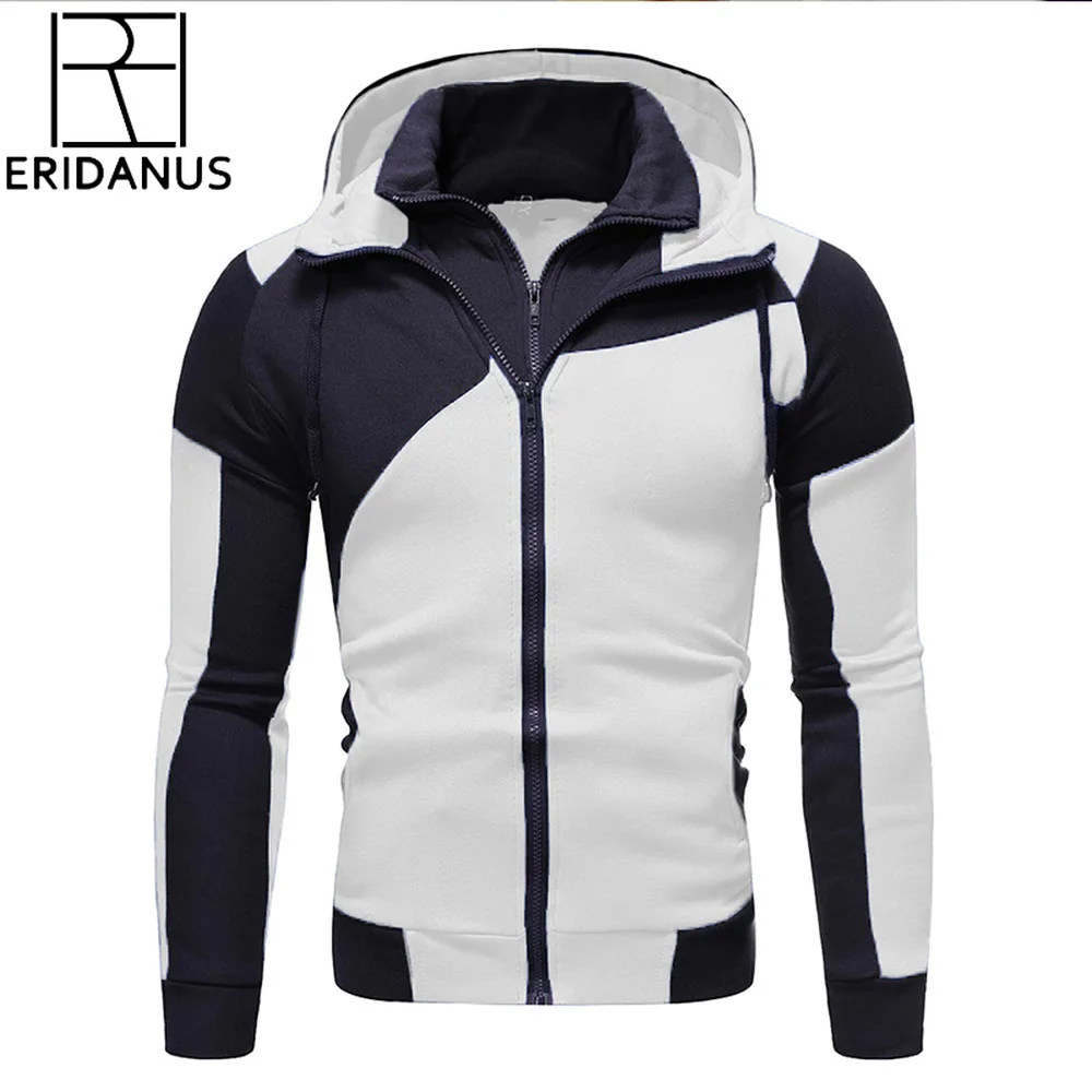 Top Trends: Autumn Winter New Men&#039;s Jacket Slim Fit Hooded Zipper Jacket Male Solid Cotton Thick Warm Hoodies Coat Men Clothing Tops MWW166 Shoppable Styles