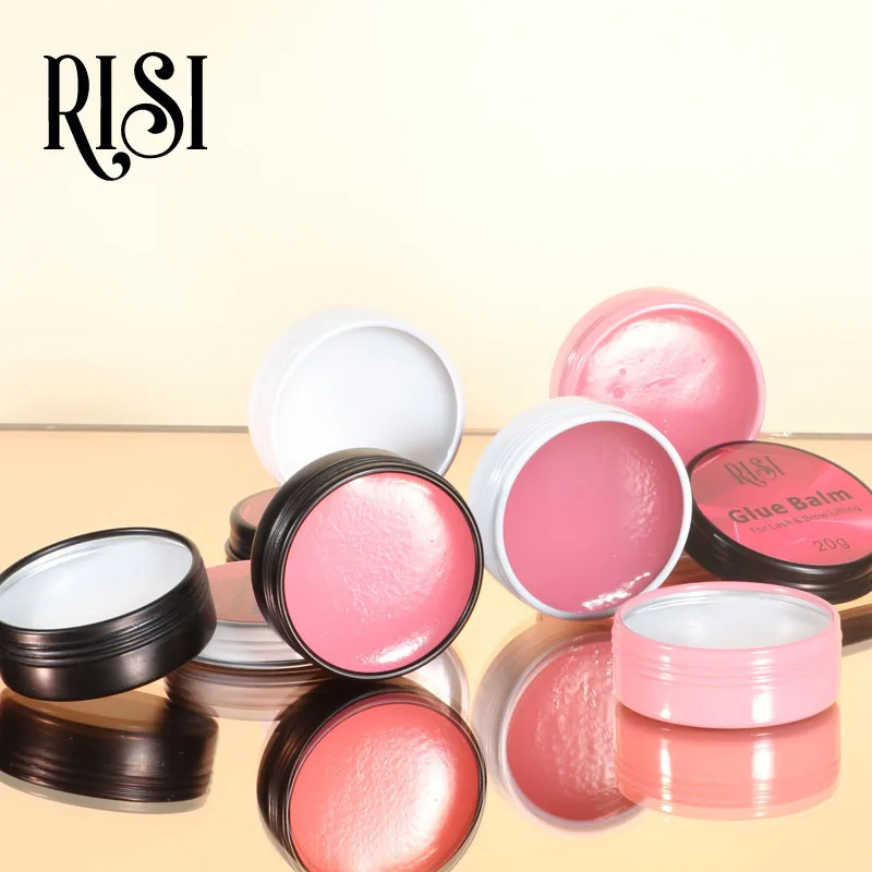 Top Trends: RISI Long Lasting Eyelash Glue Balm Cherry Smell Lash Glue Balm Lami Glue Balm Lashlifting Strong Hold Hot Sale Glue Balm Shoppable Styles