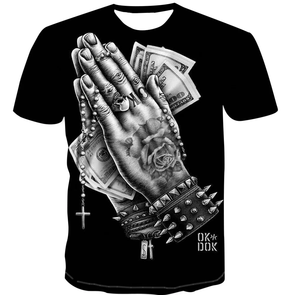 Top Trends: 2023 Summer Cool Men&#039;s T Shirt 3d Printed Money T Shirts For Men Street Tee Shirt Men Clothing Camiseta Man Clothes Fashion Hot Shoppable Styles