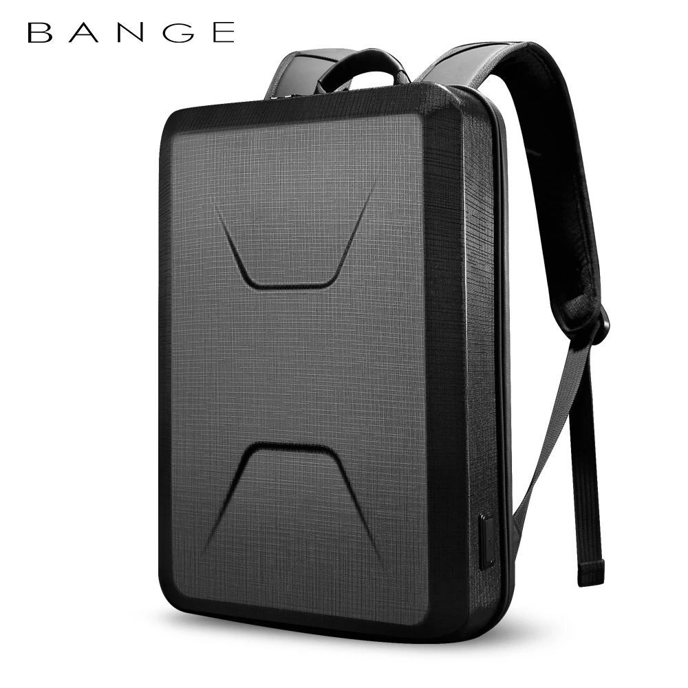 Top Trends: BANGE New Hard Shell Fashion Backpack Men Anti-thief Business Backpacks 15.6 Inch Laptop Backpacks Waterproof Male Travel Bag Shoppable Styles