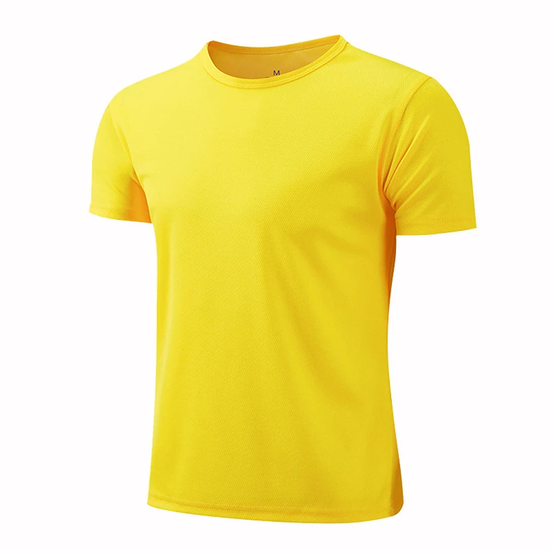 Top Trends: T-shirt Gym Jerseys Fitness Shirt Trainer Running T-shirt Men Breathable Sportswear Class Service Quick-drying Round Neck Sport Shoppable Styles - Image 5