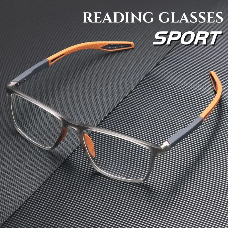 Top Trends: Ultralight TR90 Reading Glasses Anti Blue Light Sport Presbyopia Eyeglasses Women Men Unisex Optical Eyewear Diopters 0 To+ 4.0 Shoppable Styles