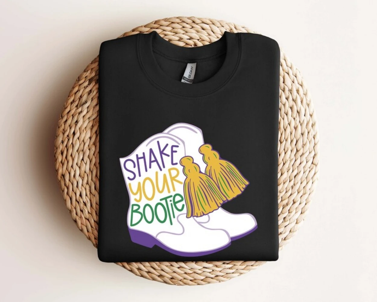 Top Trends: Shake Your Bootie Mardi Gras Sweatshirt Cute Retro Booties Shirt Fat Tuesday Pullover Festival Carnival Lousiana NOLA Sweaters Shoppable Styles