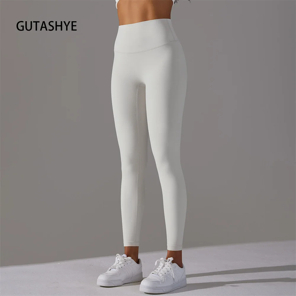 Top Trends: Gutashye Women Yoga Pants High Waisted Sport Gym Fitness Leggings Women Seamless Female Legging Tummy Control Running Tights Shoppable Styles