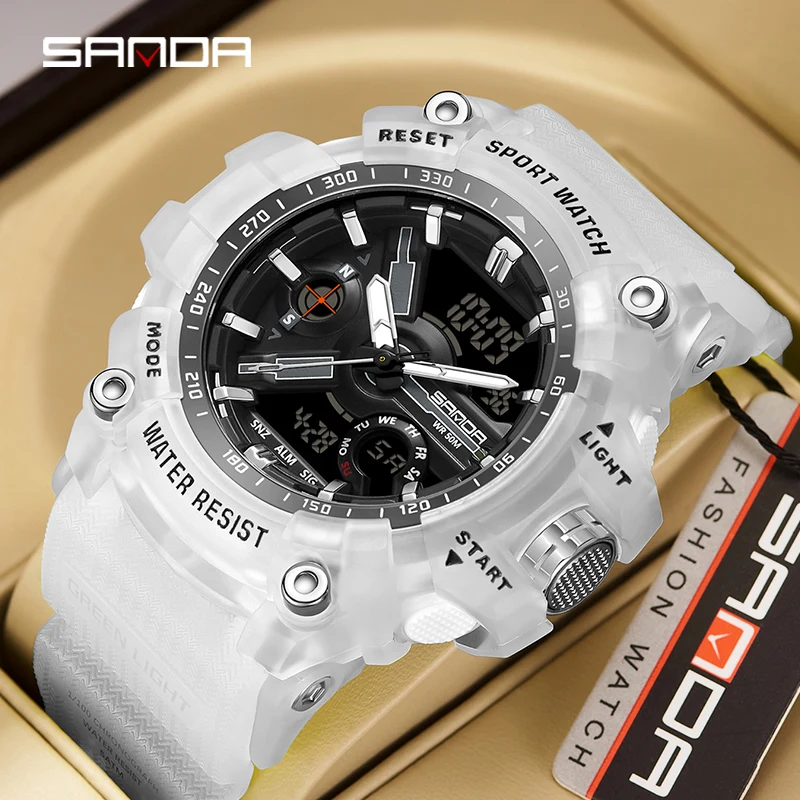 Top Trends: 2023 New Sports Men&#039;s Watches Military Quartz Watch Waterproof Wristwatch For Male Clock Shock Relogios Masculino SANDA 3179 Shoppable Styles