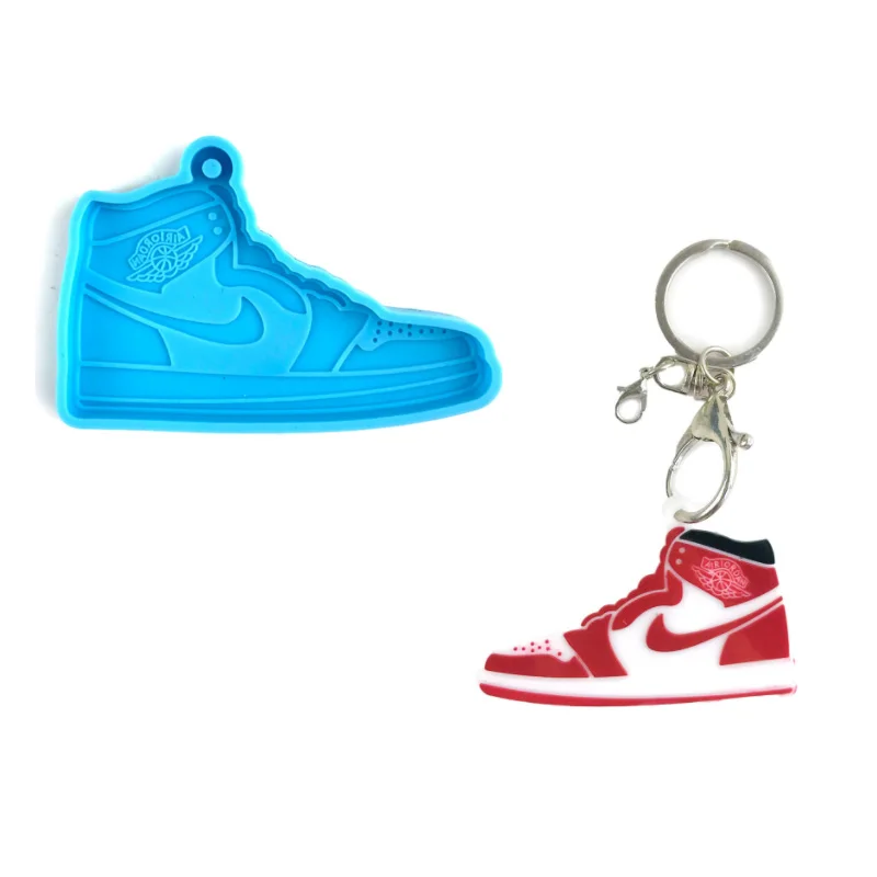 Top Trends: DIY Basketball Shoes Keychain Pendant Silicone Mold Uv Epoxy Resin Mold Backpack Decorative Pendant Tool Jewelry Making Tool Shoppable Styles