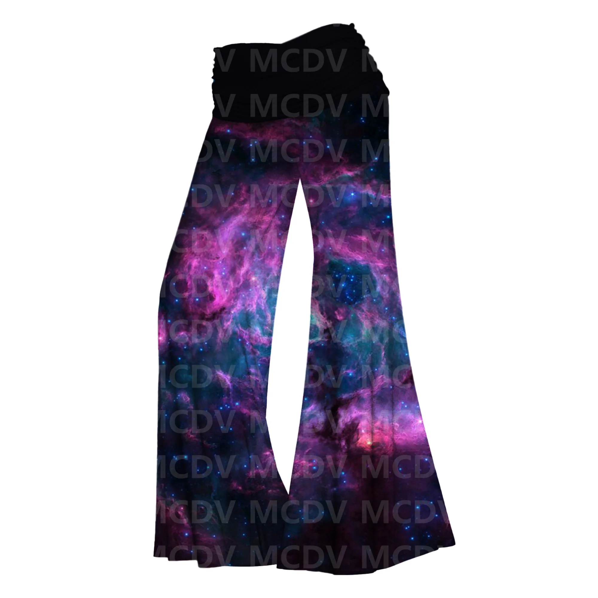 Top Trends: Women's Wide Leg Pants Galaxy 3D Printed Women's Casual Pants 7 Color 02 Shoppable Styles