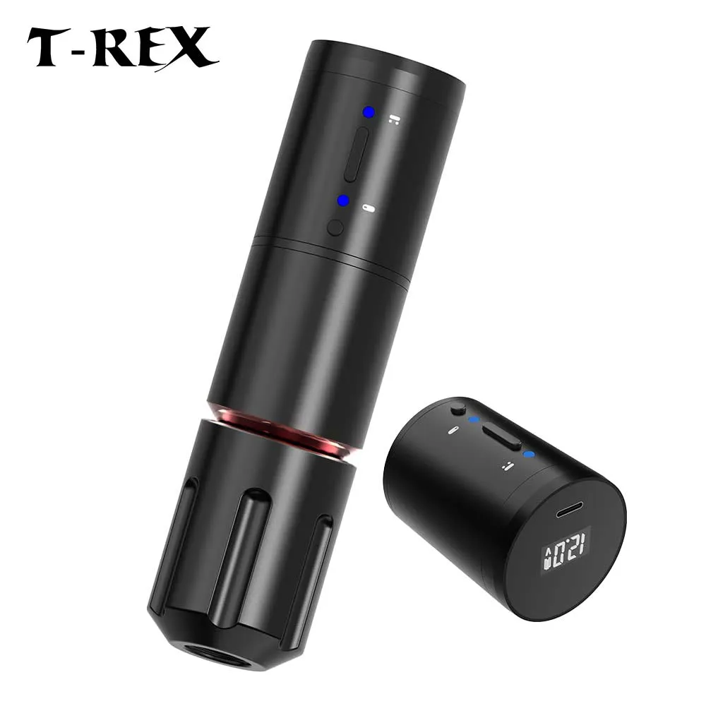 Top Trends: T-Rex NINJA RS Portable Wireless Tattoo Machine Pen Battery Capacity 800mah Running Time 5 Hours For Artist Body Shoppable Styles