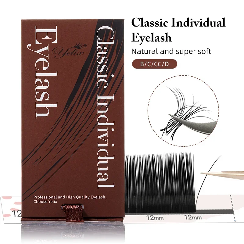 Top Trends: Individual Lashes 0.18mm Super Matte Classic Lashes Mix Russian Volume Eyelashes Natural Soft Eyelash Extension Fake Eyelashes Shoppable Styles