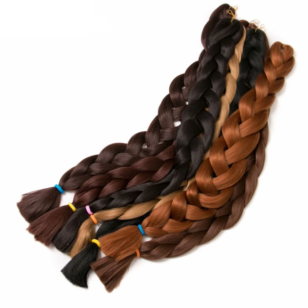 Top Trends: VIVIEIEI Jumbo Braids Hair Extensions 41 Inch Super Long Synthetic Hair Box Braids African Braiding Hair For Women 165g / pack Shoppable Styles