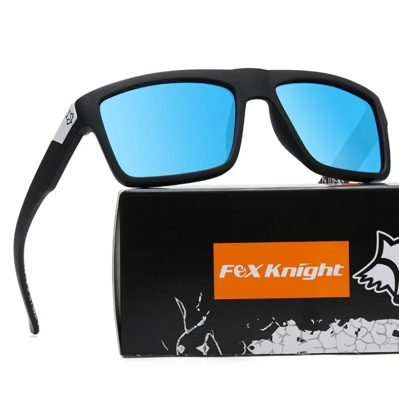 Top Trends: New Fox Knight Brand Square Sunglasses Women Men High Quality Glasses Outdoor Riding Fishing Sun Glasses Retro Shades Uv400 Shoppable Styles - Image 2