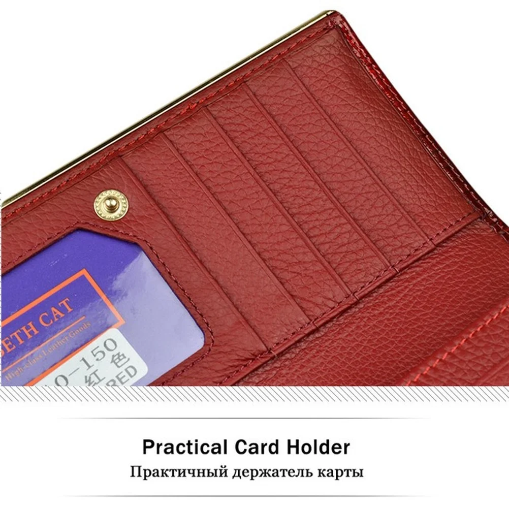 Top Trends: 2023 New Luxury Genuine Leather Wallet Women Long Card Holder Purse Ladies Money Bags Crocodile Pattern Wallet For Women Shoppable Styles - Image 6