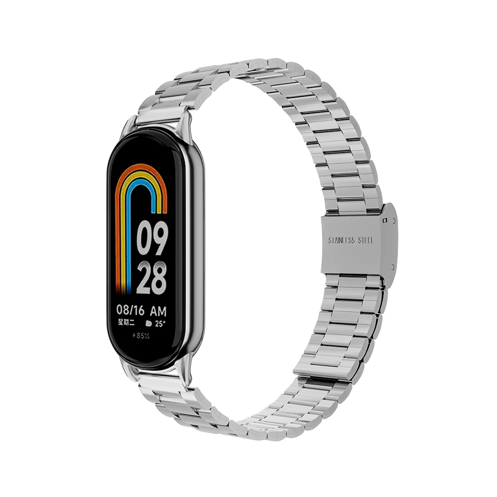 Top Trends: For Xiaomi Mi Band Bracelet 8 NFC Metal Strap Band Miband 8 Replaceable Xiaomi 8 Bracelet Stainless Steel Metal Strap Shoppable Styles