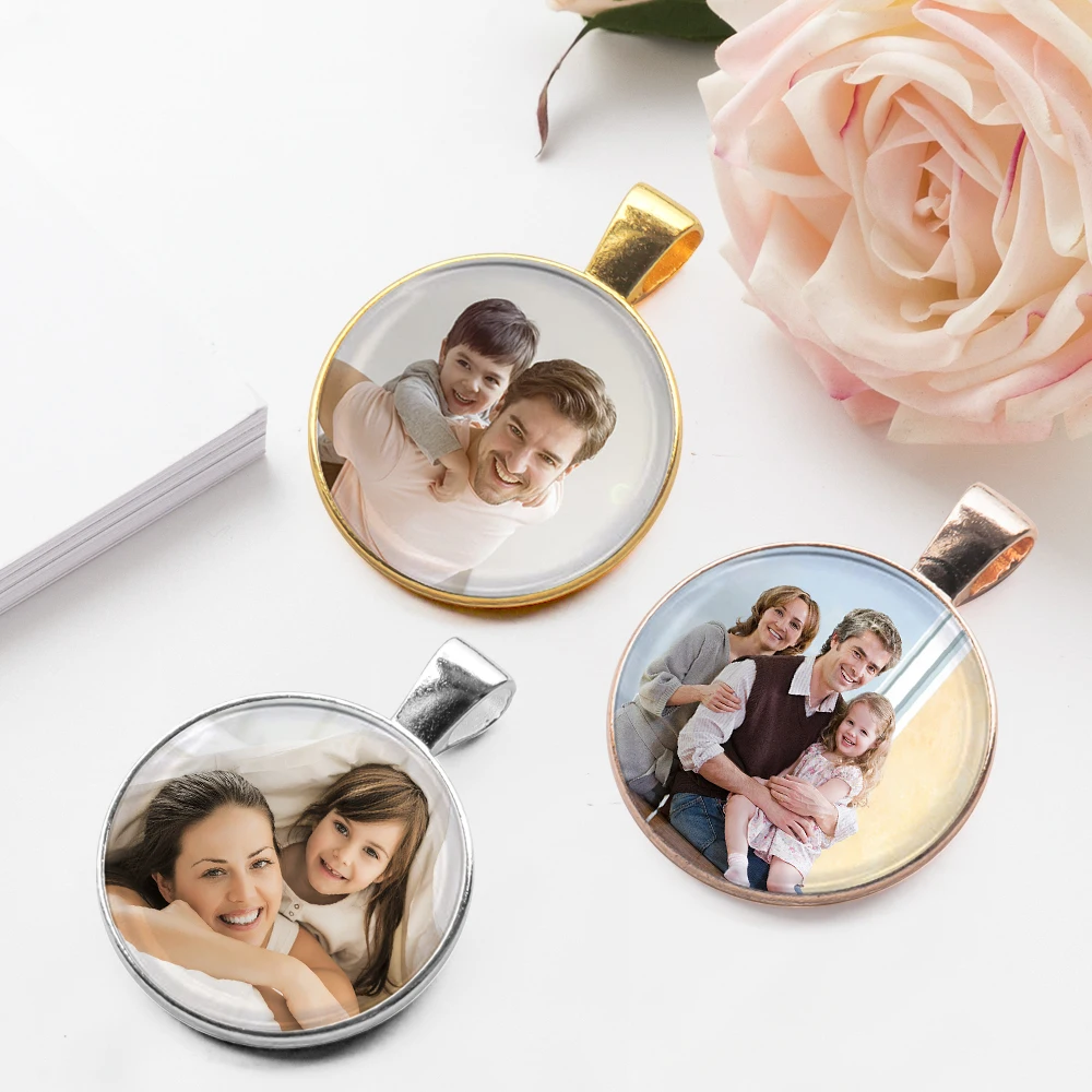 Top Trends: Gift For Women Photo Customized Pendant Personalized Necklace DIY Private Custom Photo Pendant Birthday Valentine Gift For Girls Shoppable Styles