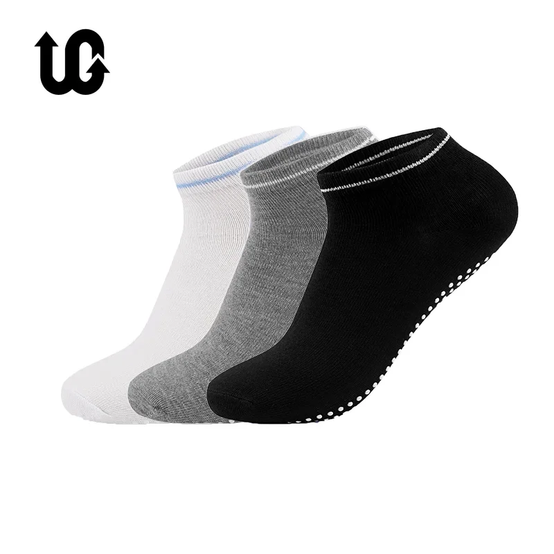 Top Trends: 3Pairs / Lot Yoga Socks For Women Non-Slip Grips Straps Bandage Cotton Sock Pilates Pure Barre Ballet Dance Barefoot Workout Shoppable Styles