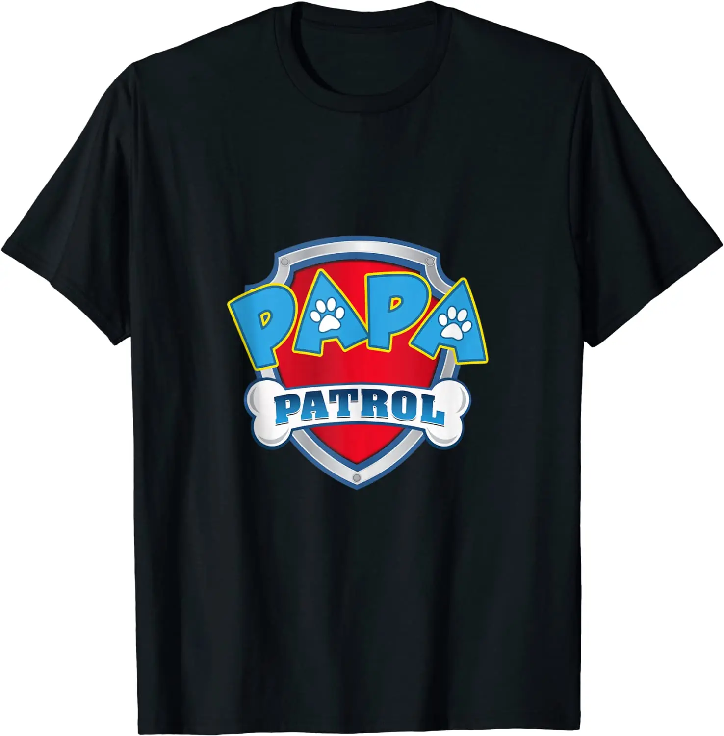 Top Trends: Funny PAPA Patrol Shirt - Dog Mom Dad Birthday Gift T Shirt. New 100% Cotton Short Sleeve O-Neck Casual T-shirts Size S-3XL Shoppable Styles