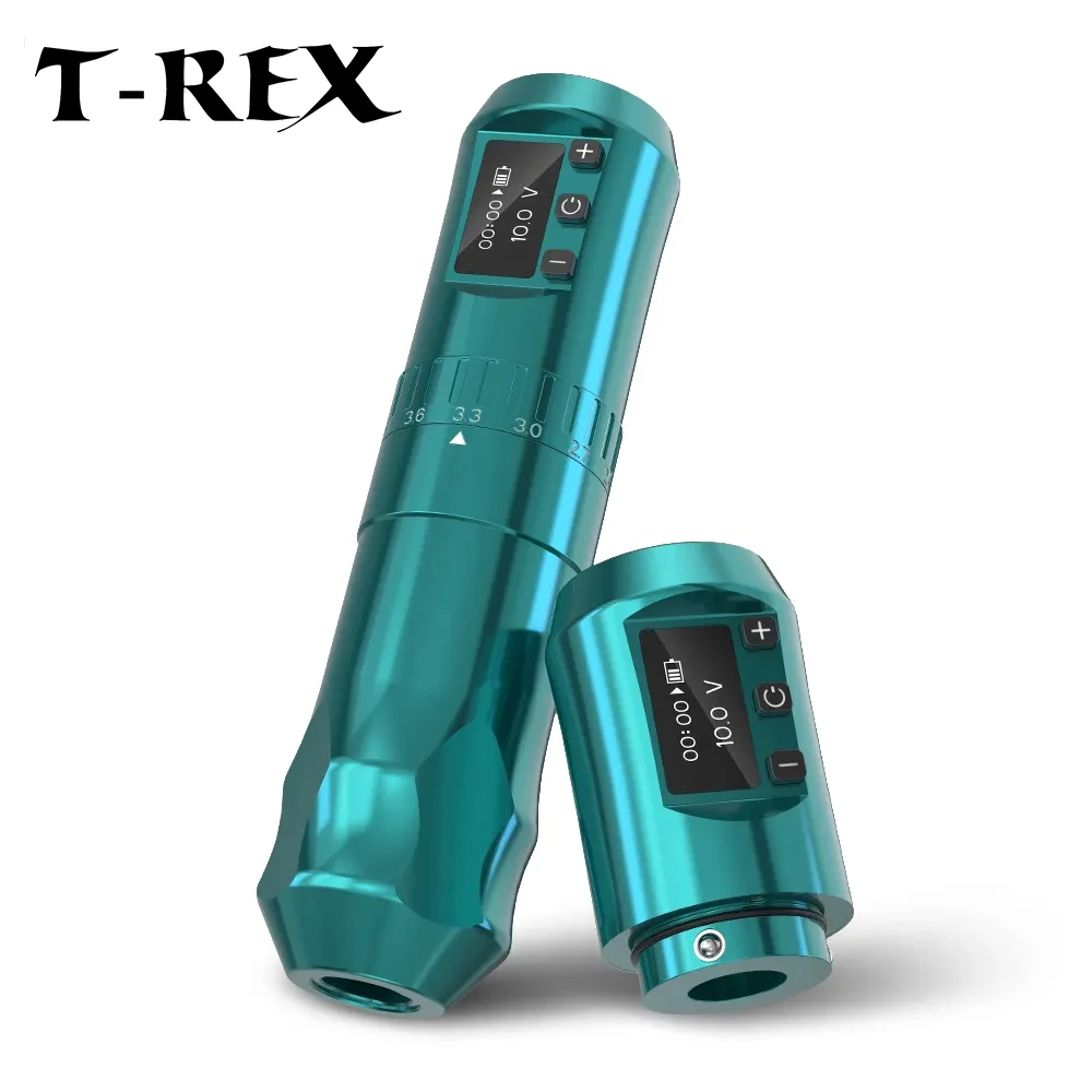 Top Trends: T-Rex Wireless Tattoo Machine Adjustable Stroke Rotary Cartridge Tattoo Pen With1800mAh Power Coreless Motor For Tattoo Artist Shoppable Styles