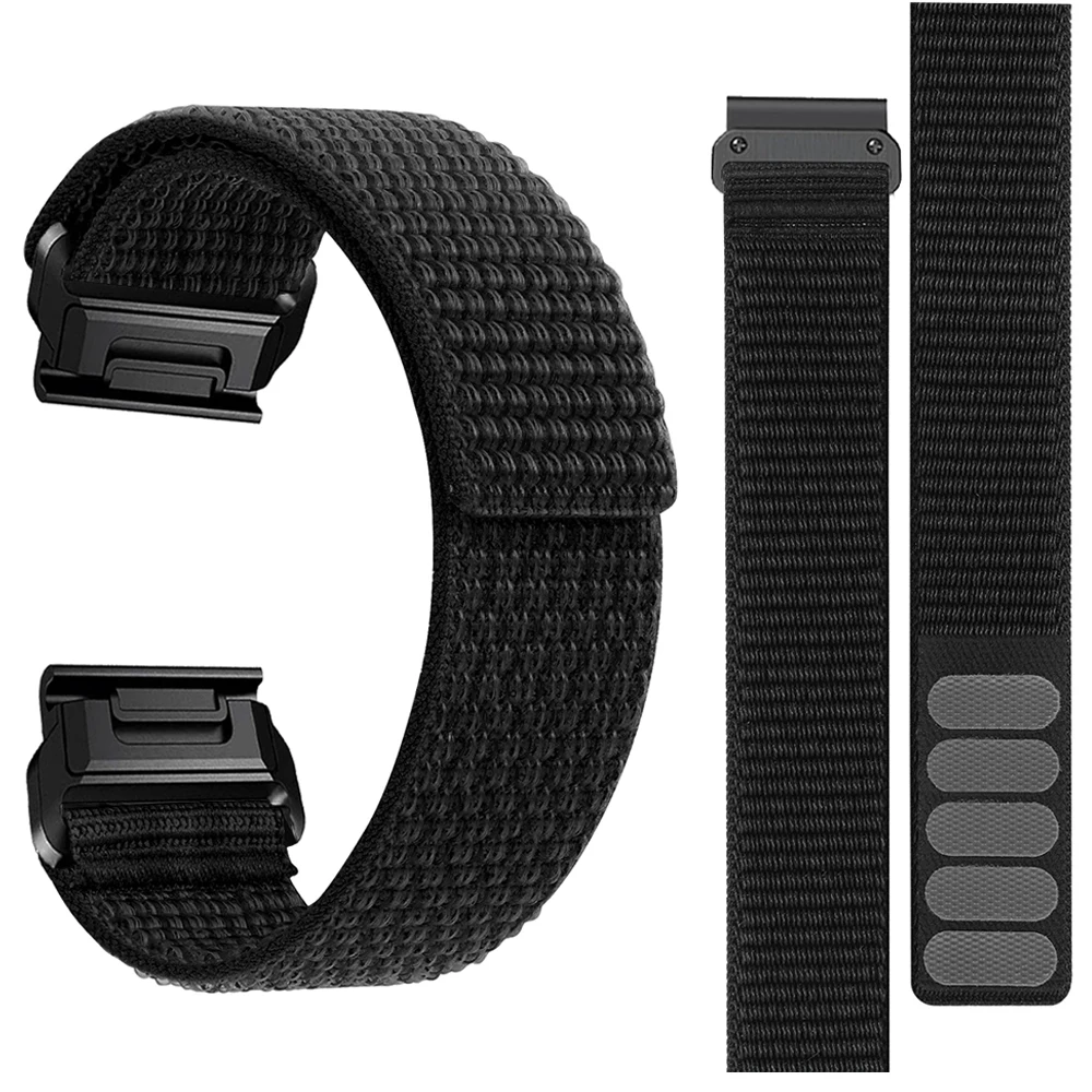 Top Trends: 26MM Quick Release Nylon Strap For Garmin Fenix 7X 6X 6X Pro 5X MK1 Mk2i Enduro D2 Smartwatch Replacement Wristbands Bracelet Shoppable Styles