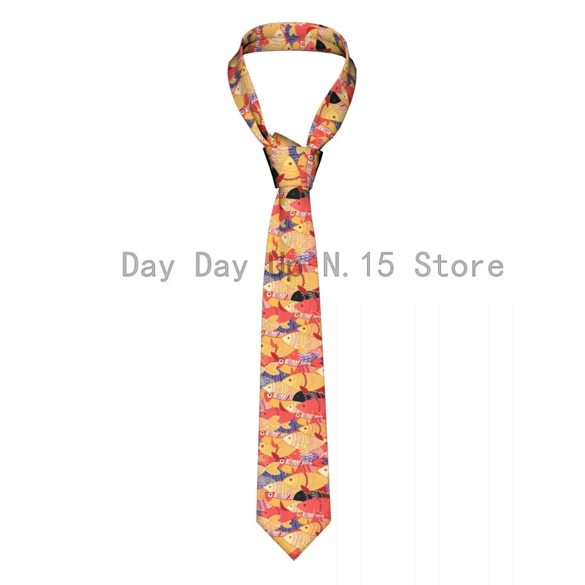 Top Trends: Classic Tie For Men Silk Mens Neckties For Wedding Party Business Adult Neck Tie Casual Bright Colorful Fish Tie Shoppable Styles