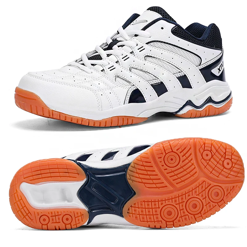 Top Trends: Men Professional Volleyball Shoes Couple Sport Shoes Badminton Tennis Athletic Training Shoes Table Tennis Men Sneakers 36-47 Shoppable Styles