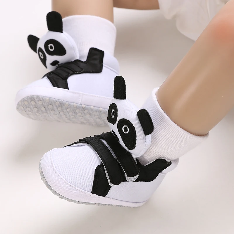 Top Trends: Classic Baby Shoe Boy Girl Baby Cute Animal Face Casual Flat Sneaker First Baby Ankle Boot Cotton Non-slip Warm Walking Shoes Shoppable Styles - Image 3