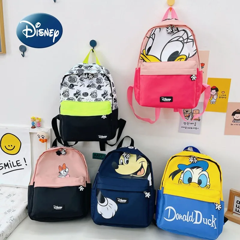 Top Trends: Disney New Children&#039;s Backpack Mickey Cartoon Cute Boys And Girls&#039; School Bag Fashion Trend Large Capacity Boys&#039; Backpack Shoppable Styles