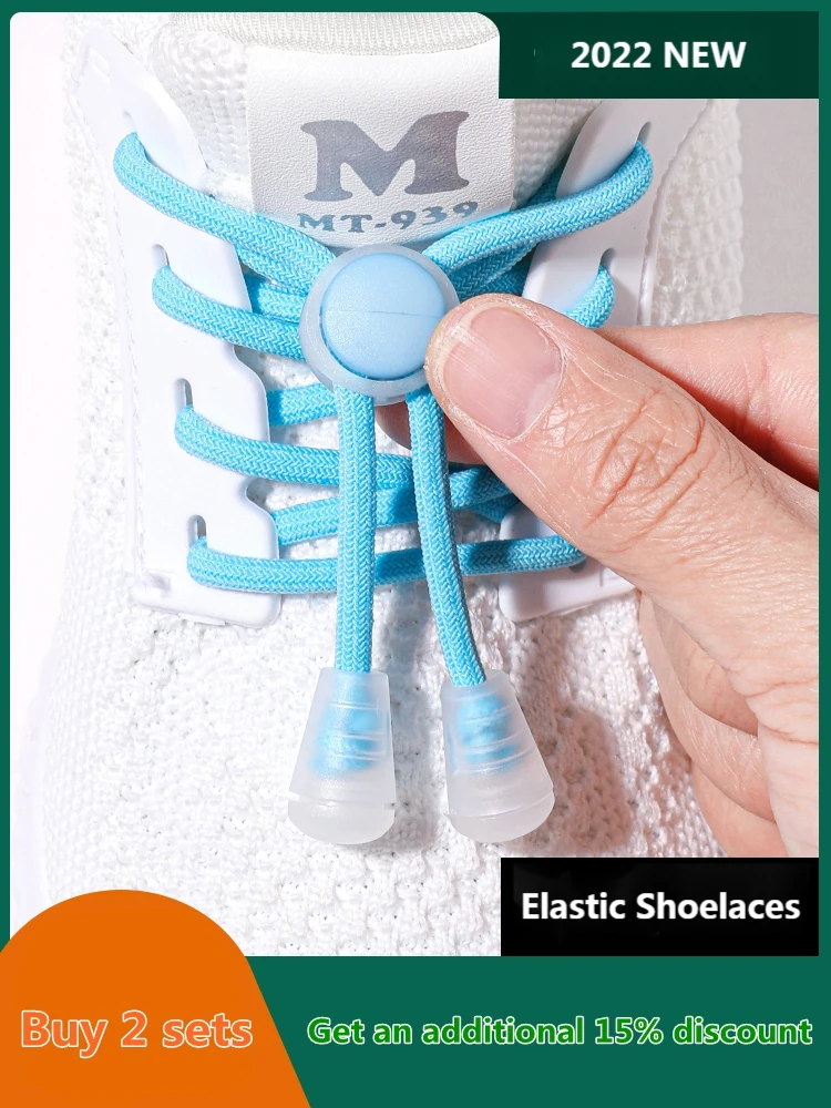 Top Trends: Elastic Laces Sneakers Spring Lock Shoelaces Without Ties Kids Adult Quick Shoe Laces Rubber Bands Round No Tie Shoeace Shoes Shoppable Styles