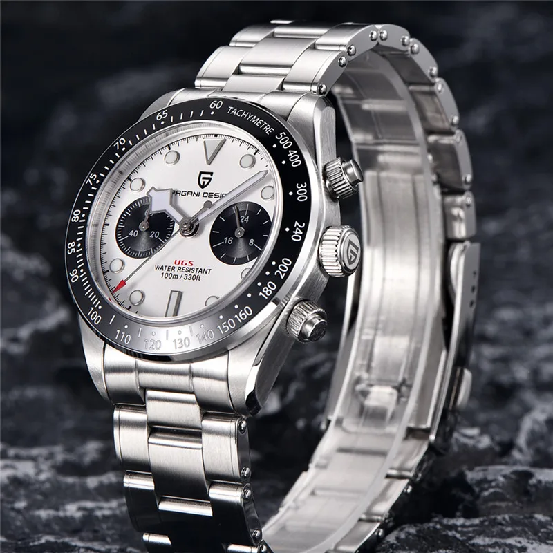 Top Trends: PAGANI DESIGN 2023 New BB Panda Retro Watch For Men Chronograph Luxury Quartz Wrist Watches Men Spor Watch100M Waterproof 1718 Shoppable Styles