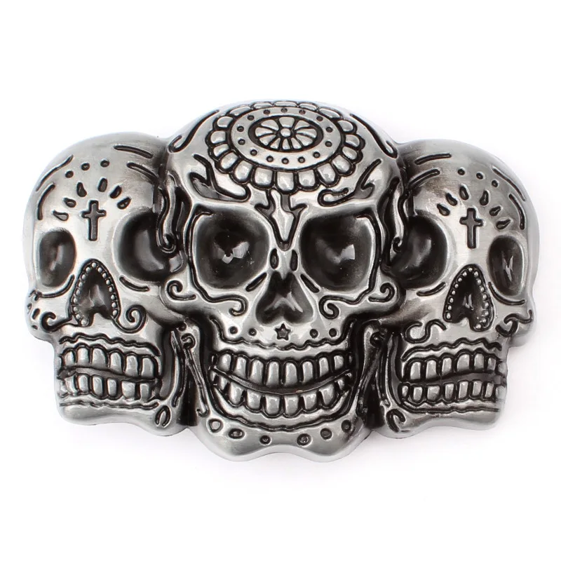 Top Trends: Skull Skeleton Belt Buckle Belt DIY Accessories Western Cowboy Style Smooth Belt Buckle Punk Rock Style K21 Shoppable Styles