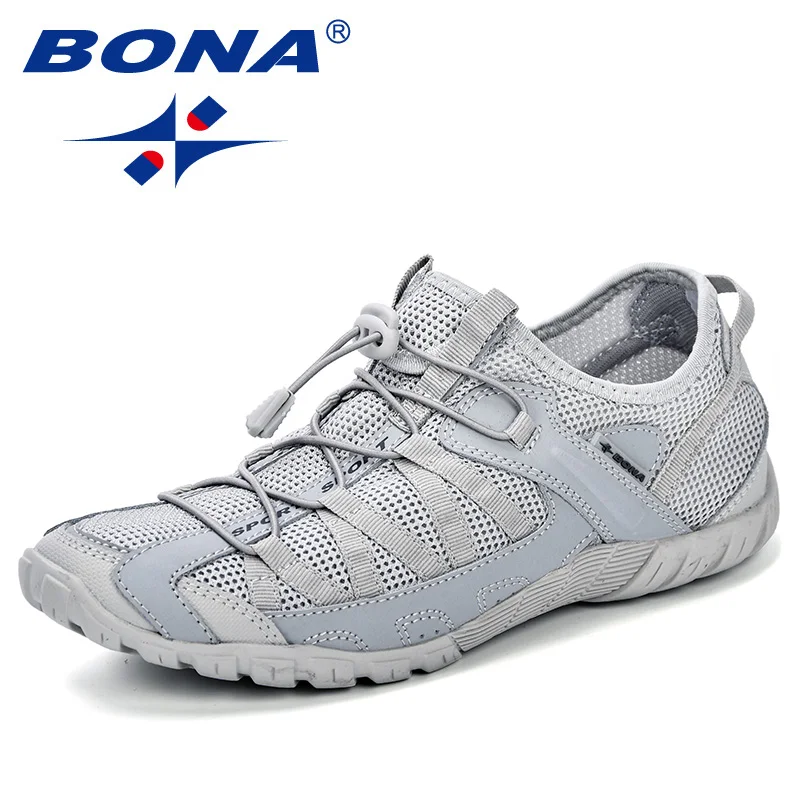 Top Trends: BONA 2023 New Popular Style Men Running Shoes Lace Up Athletic Shoes Outdoor Walkng Jogging Sneakers Comfortable Mesh Shoes Shoppable Styles