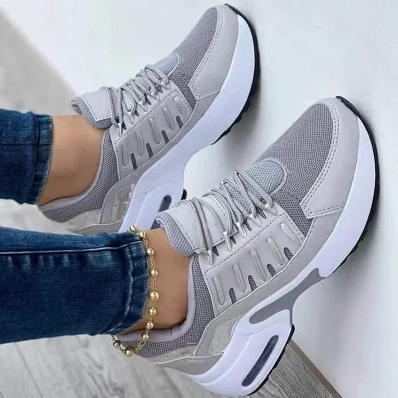 Top Trends: Tenis Women Sneakers Platform Casual Shoes For Women 2023 New Comfort Mesh Anti-slip Running Shoes Plus Size Zapatillas De Mujer Shoppable Styles