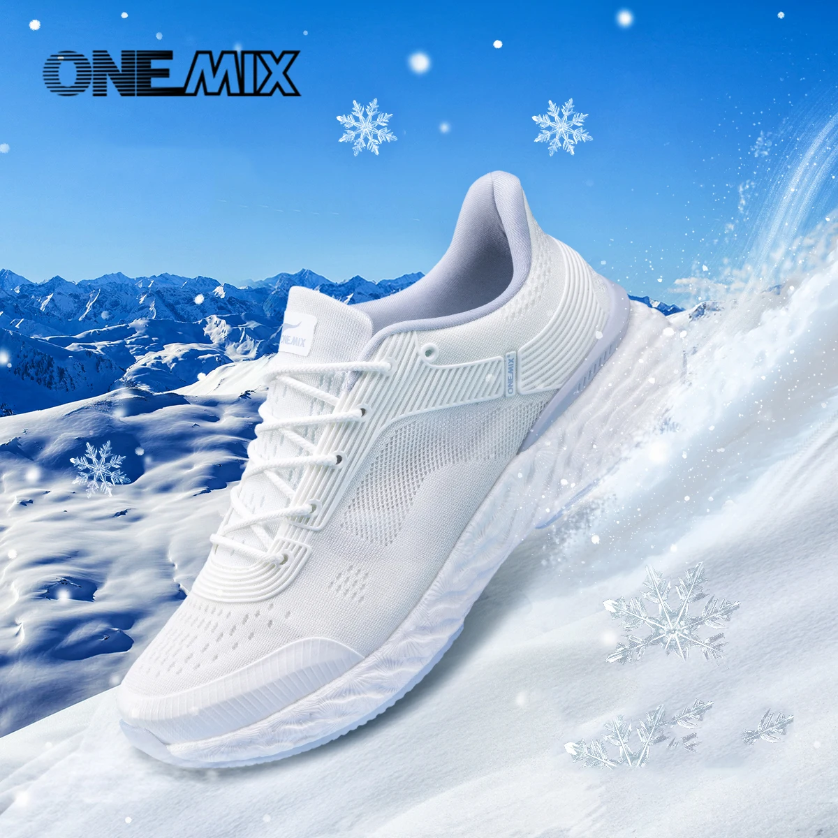 Top Trends: ONEMIX Breathable Mesh Sneakers For Men Cushioning Motion Control Male Sports Running Shoes Light Foam Marathon Racing Shoes Shoppable Styles